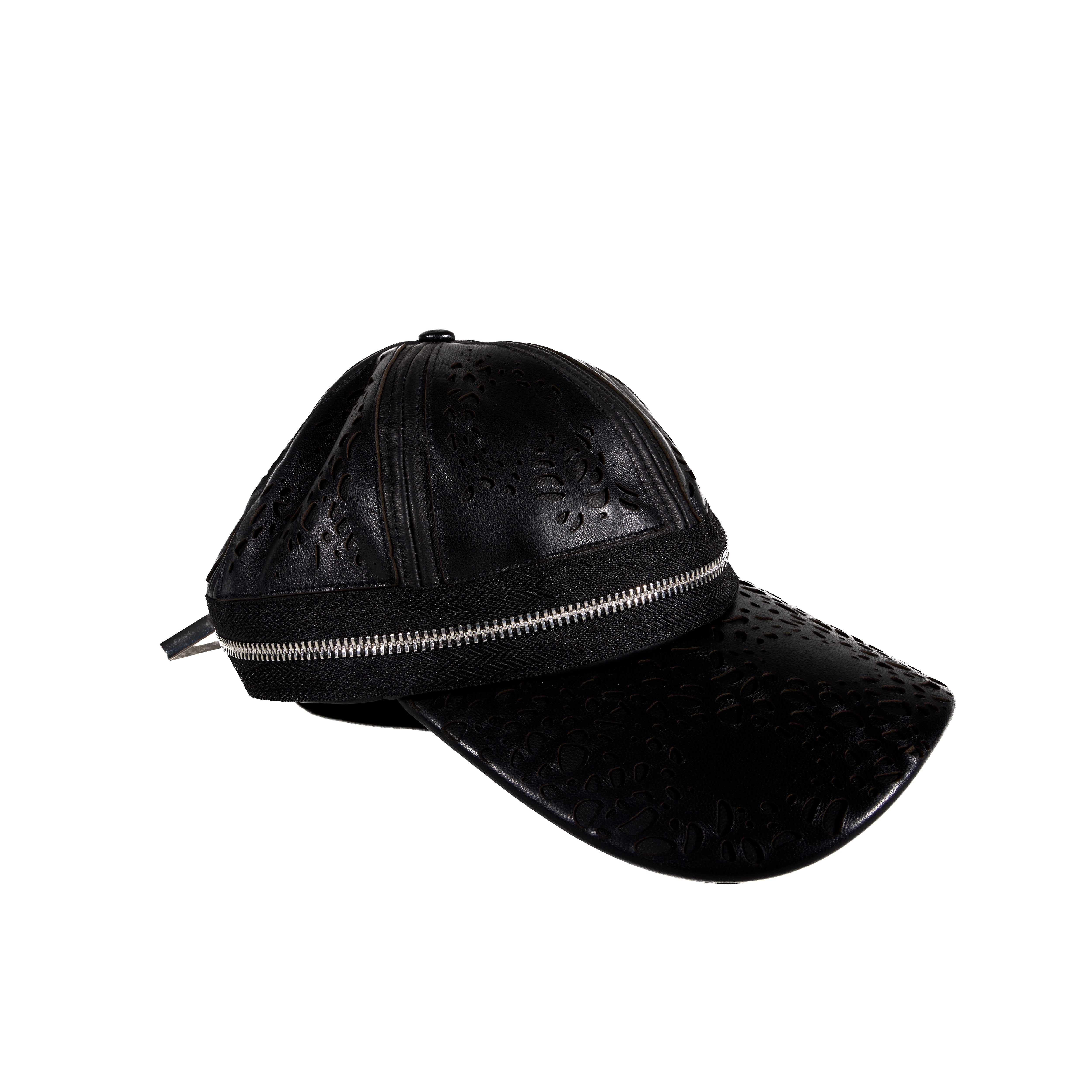 BURNEDWEB LEATHER CAP