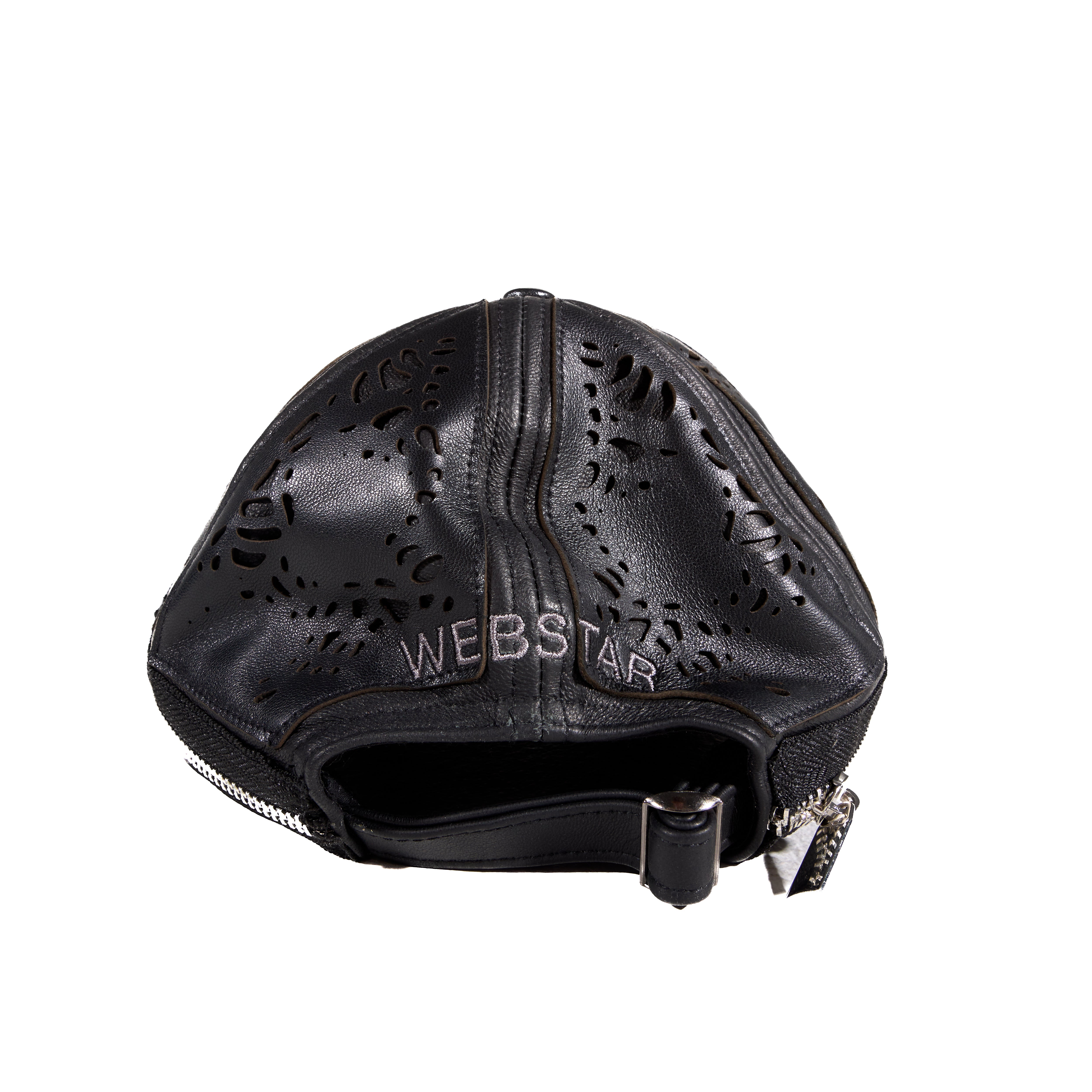 BURNEDWEB LEATHER CAP